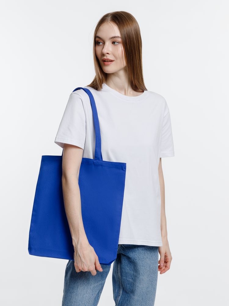 Холщовая сумка Strong 210, синяя-2