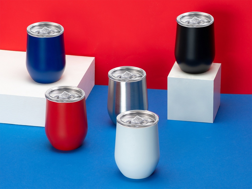 Вакуумная термокружка Sense, непротекаемая крышка, фиолетовый-6