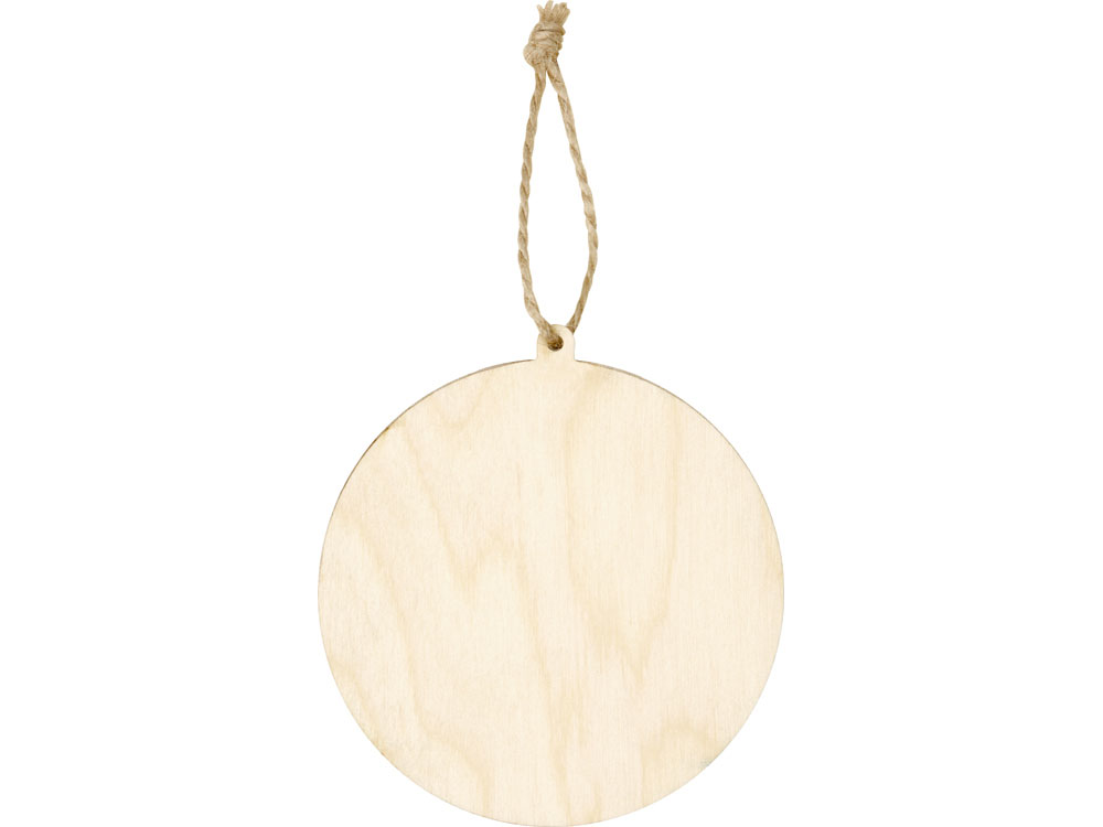 Подвеска деревянная многослойная Рождественская встреча-2