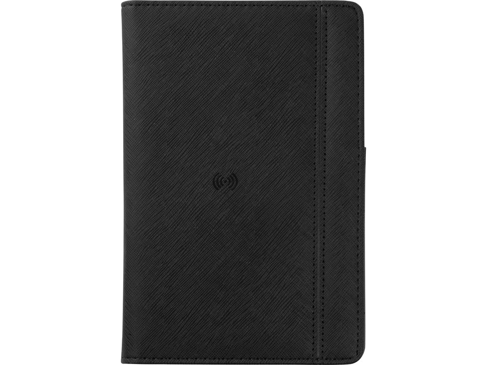 Органайзер с функцией беспроводной зарядки Manner, 5000 mah, черный-1