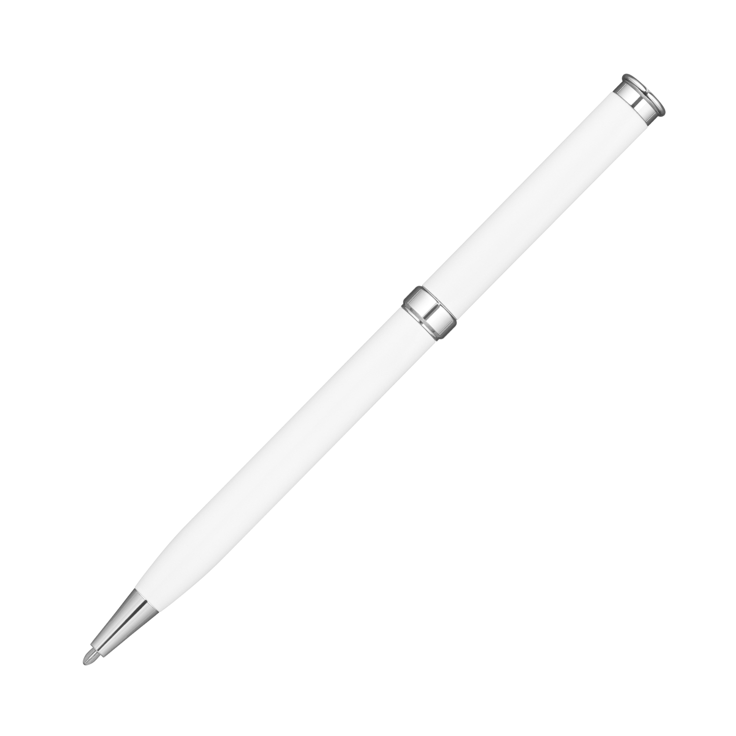 Шариковая ручка Бенуа (Benua), белая-2