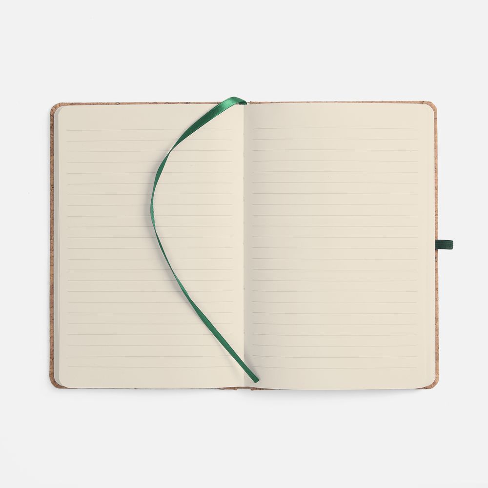 Блокнот Corkfolio, зеленый-5
