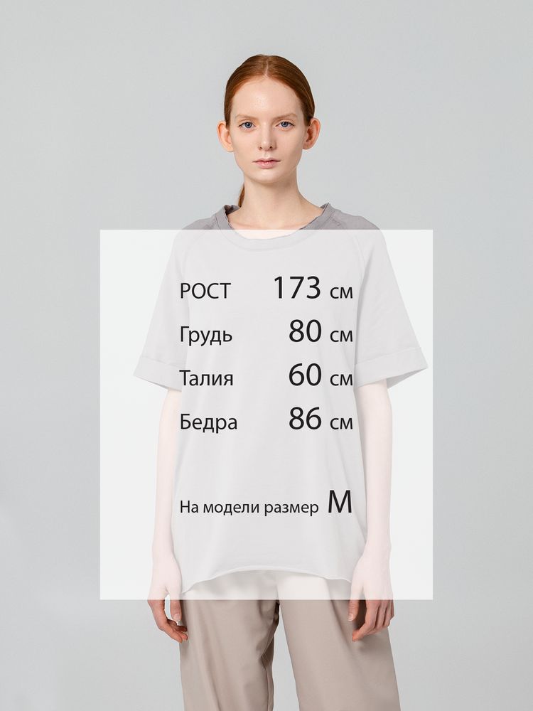 Футболка унисекс Vozduh 1.0, серая-4