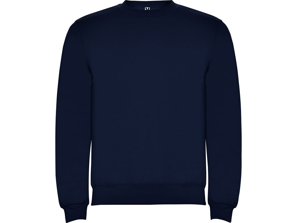 Свитшот с начесом Clasica унисекс, нэйви-0