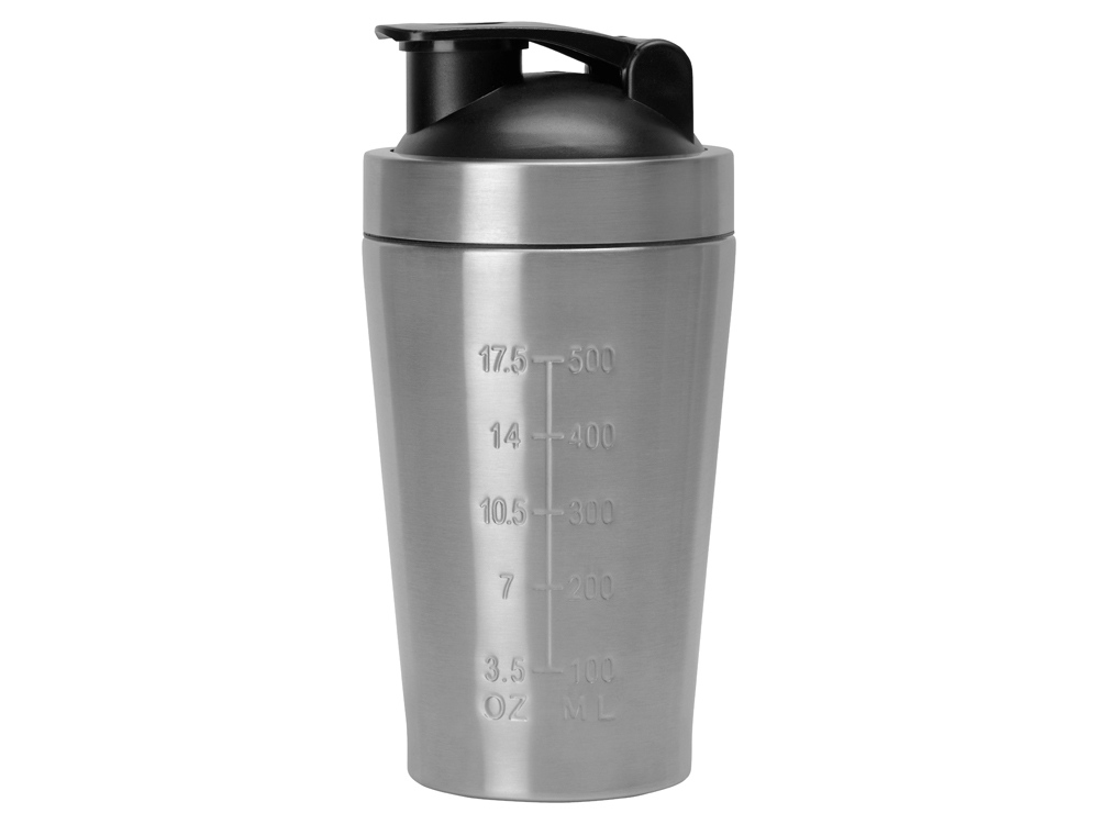 Спортивный шейкер из нержавеющей стали Top Up, 500 мл-4