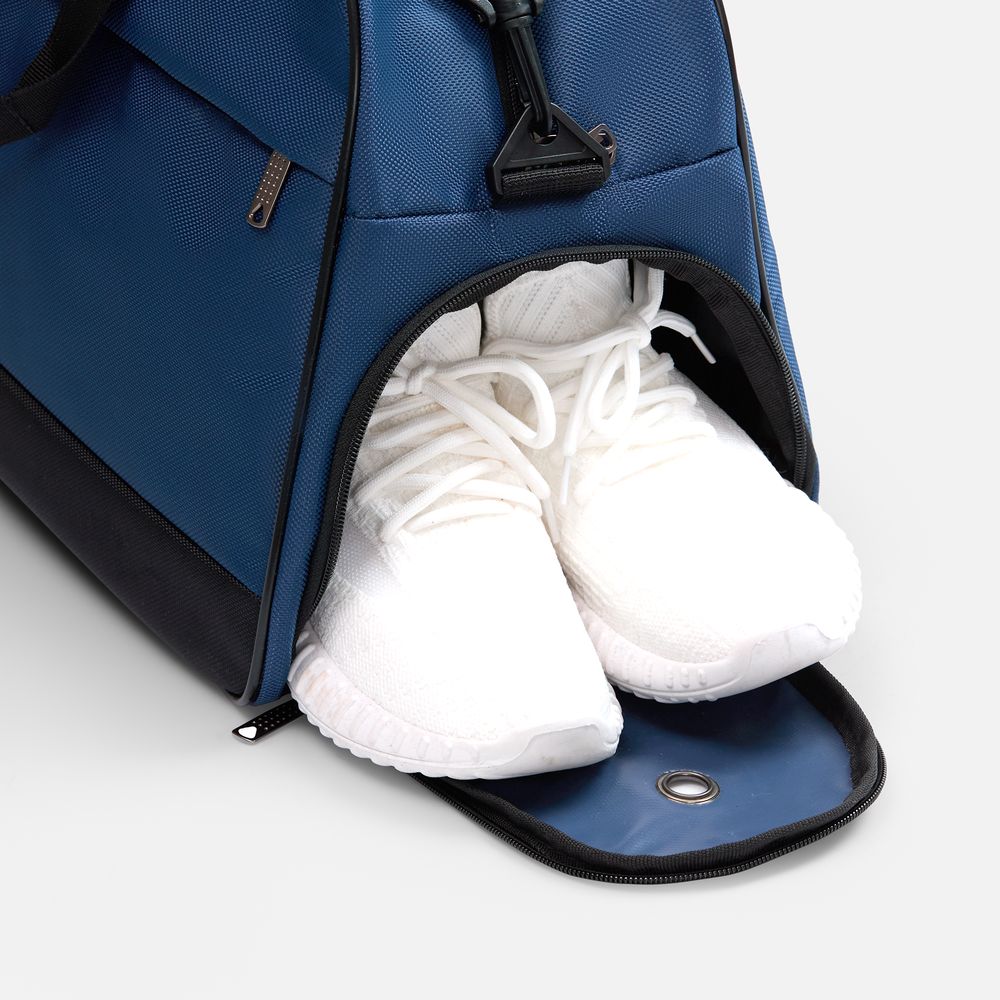 Спортивная сумка Atlantes, синяя с черным-2