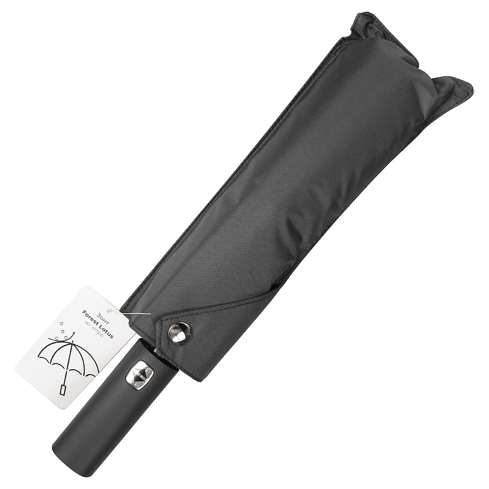 Зонт складной автоматический Forest Lotus, Серый-7