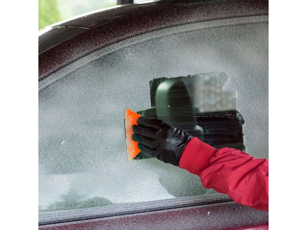 Треугольный скребок Frosty 2.0 , оранжевый-2