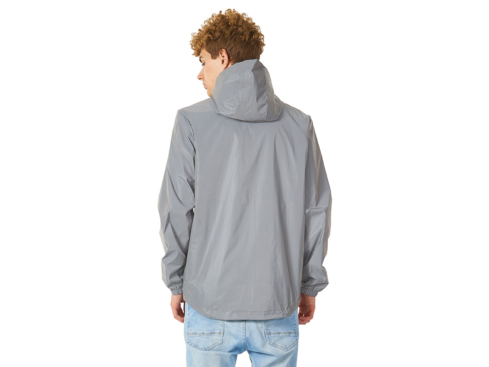 Ветровка светоотражающая 2XL, серебристый-3