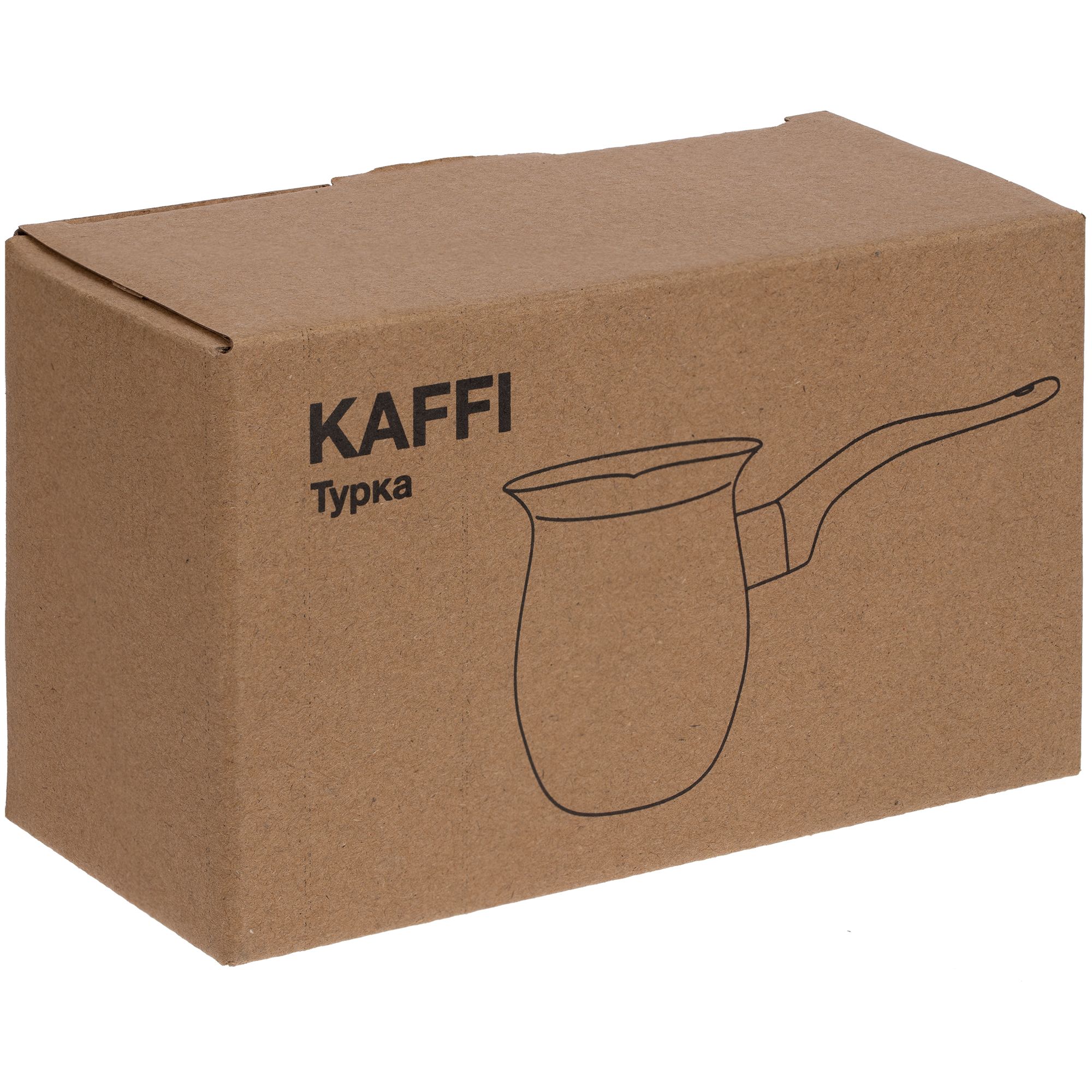 Турка Kaffi, ver.2, серебристая-2