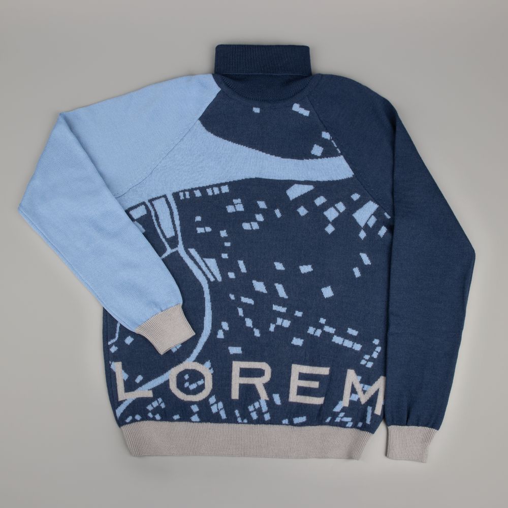 Джемпер на заказ Tricksy Net Reglan, полушерсть-2