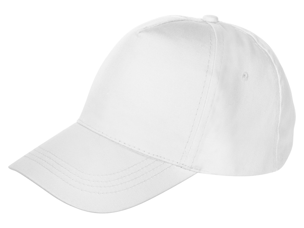 Бейсболка Мемфис 230 5-панельная, белый-3