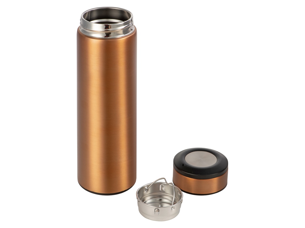 Термос Confident Metallic 420мл, медный-2