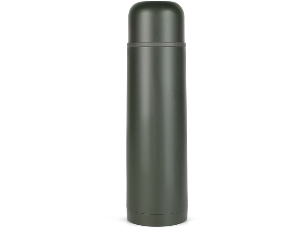 Термос Relaxika 101 (1 литр), хаки (без лого)-0