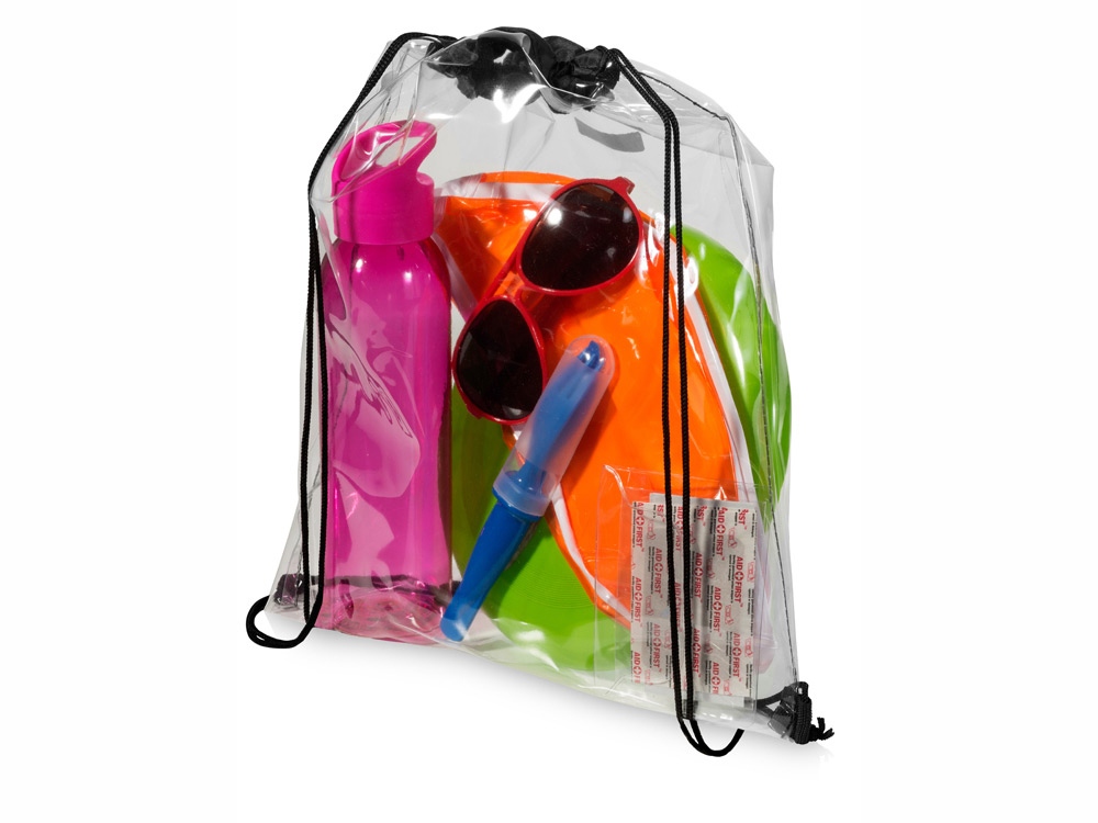 Рюкзак Lancaster, прозрачный/черный-0