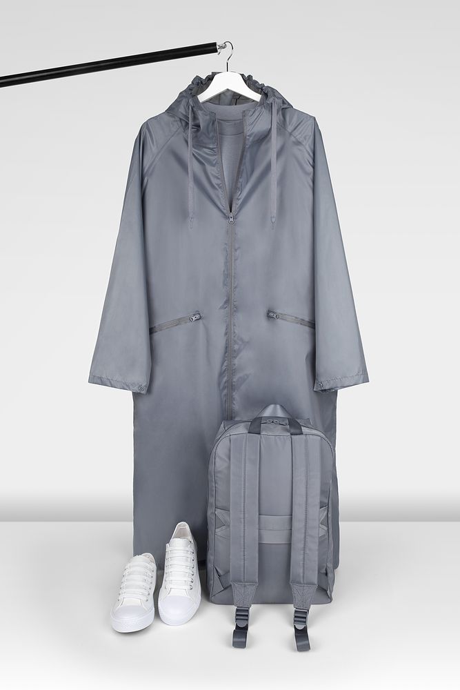 Дождевик R2, серый-10
