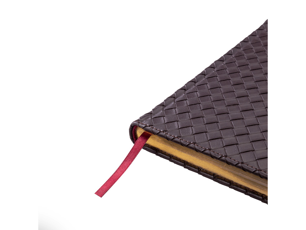 Ежедневник недатированный А5+ Magnum, коричневый-2