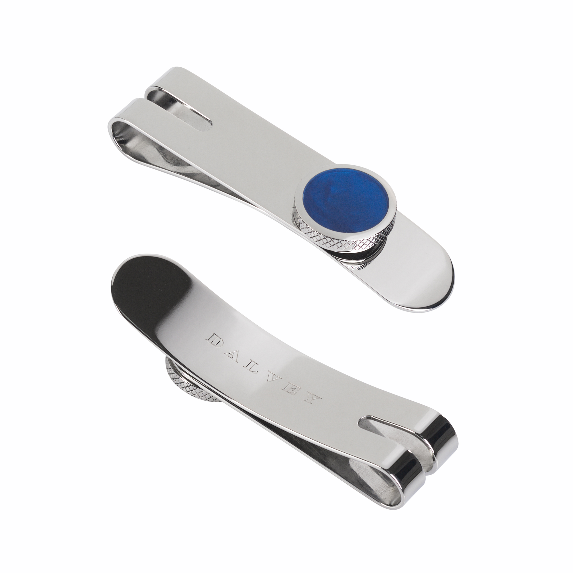 Зажим для денег, вставка перламутр-0