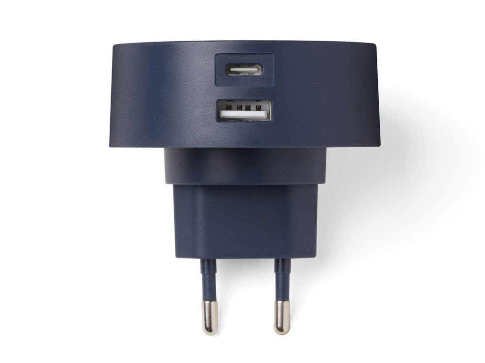 Адаптер питания USB Poweron, темно-синий-7