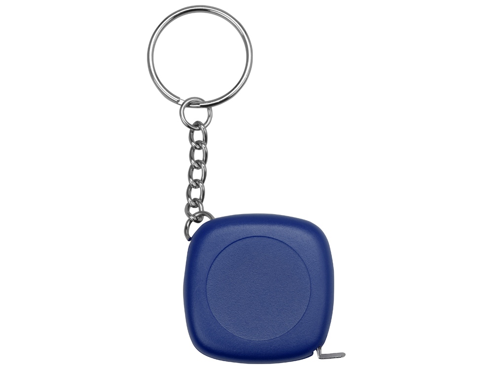 Брелок-рулетка 1м Block, синий-2