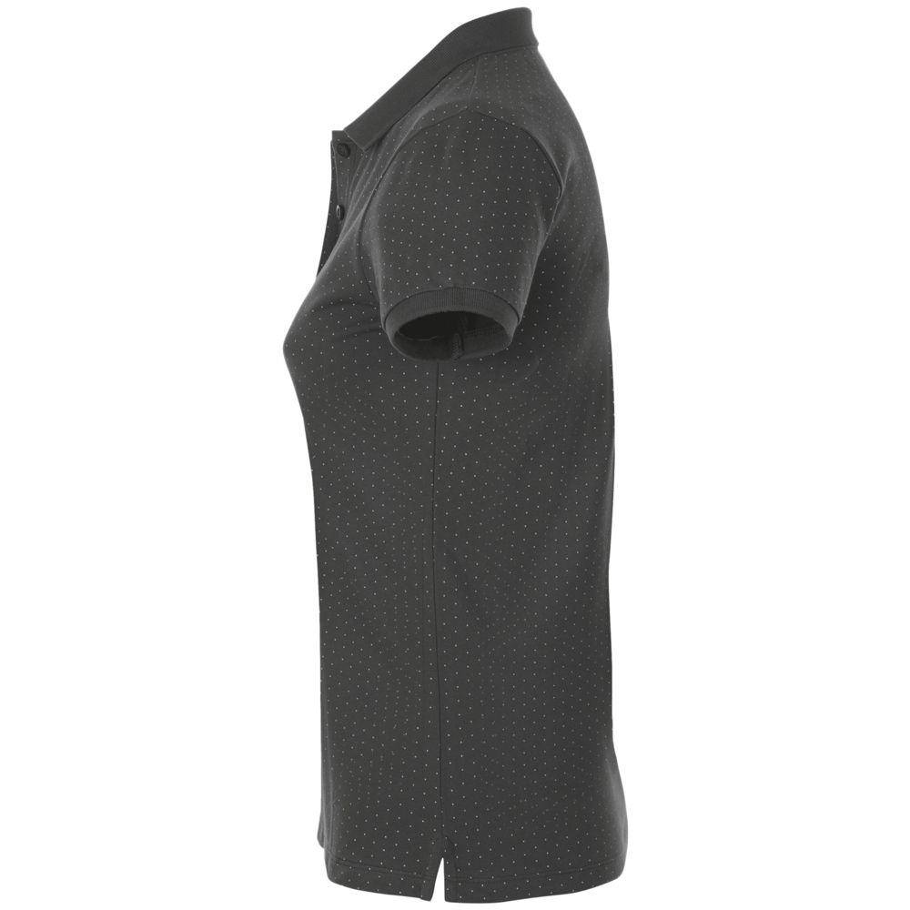 Рубашка поло женская Brandy Women, темно-серая с белым-3