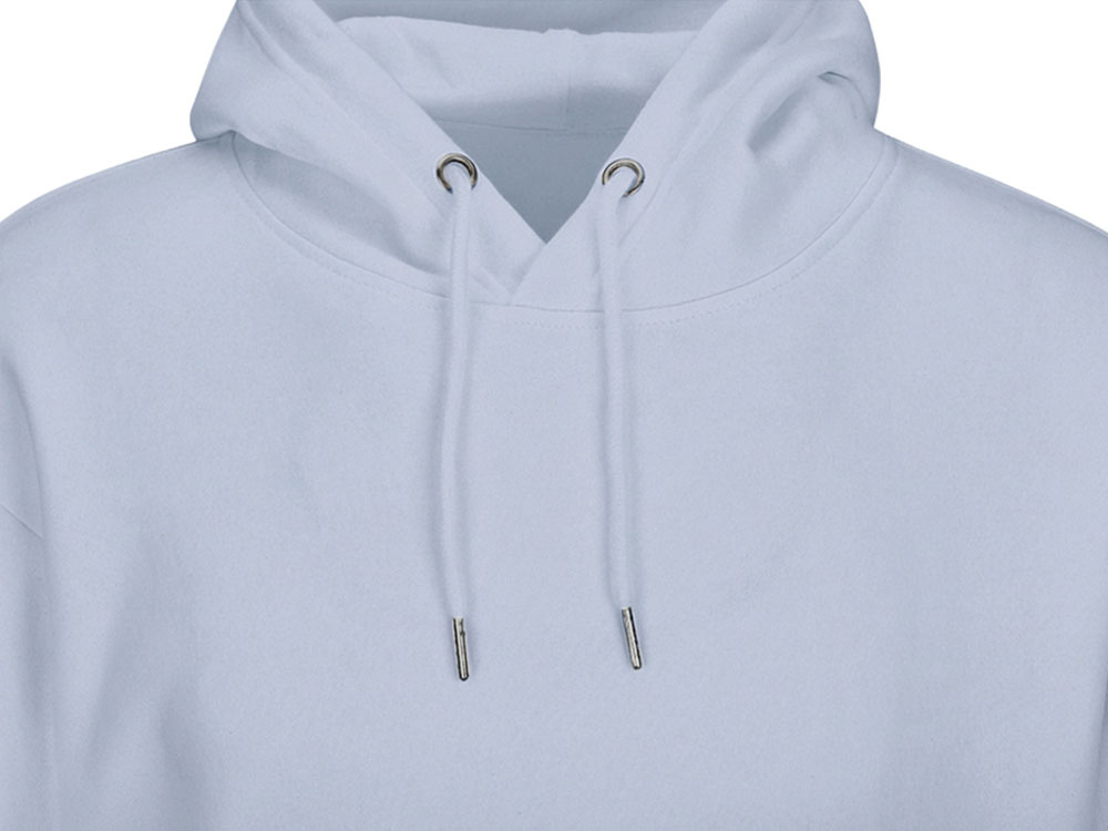 Толстовка с капюшоном оверсайз Lisbon унисекс, небесно-голубой-15