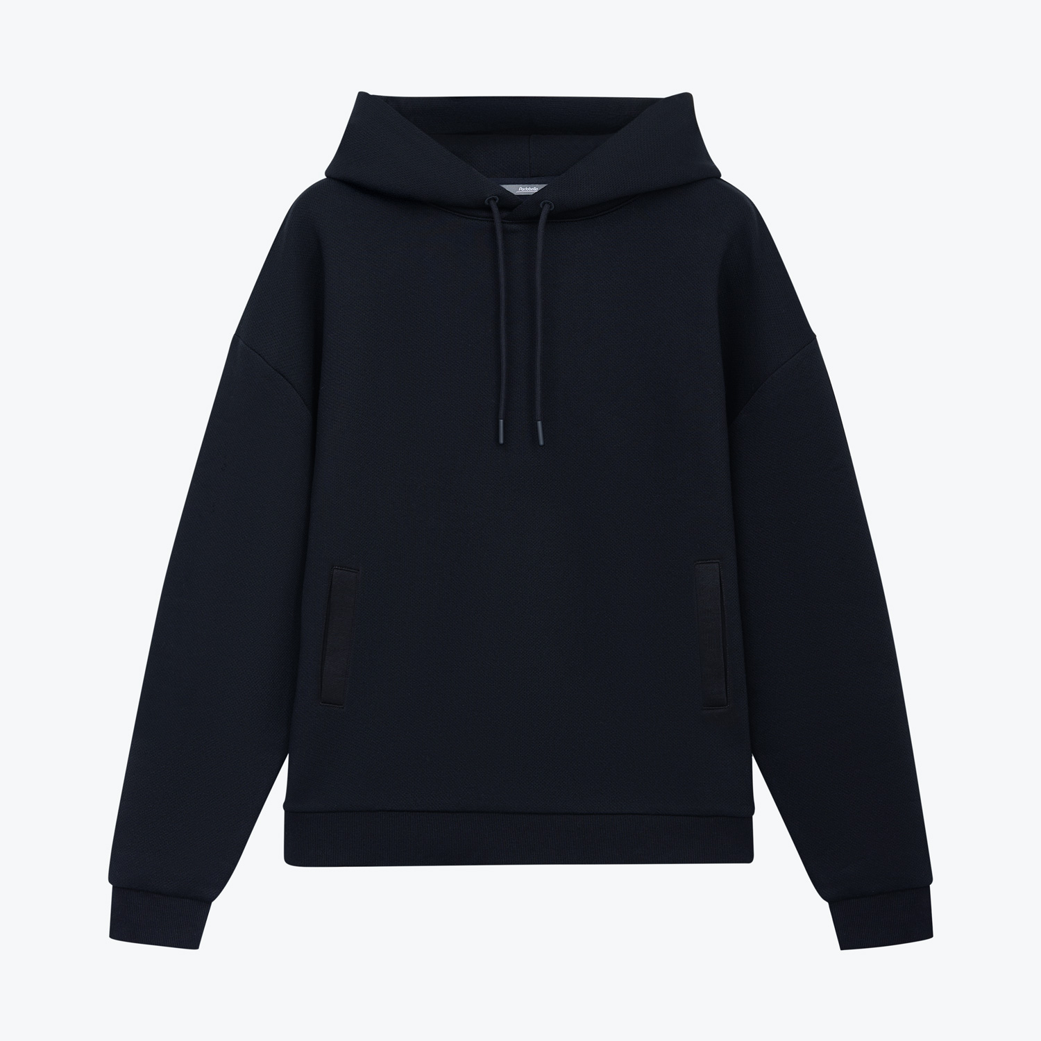 Худи релакс унисекс Баланс (Balance), с начесом, синий-0