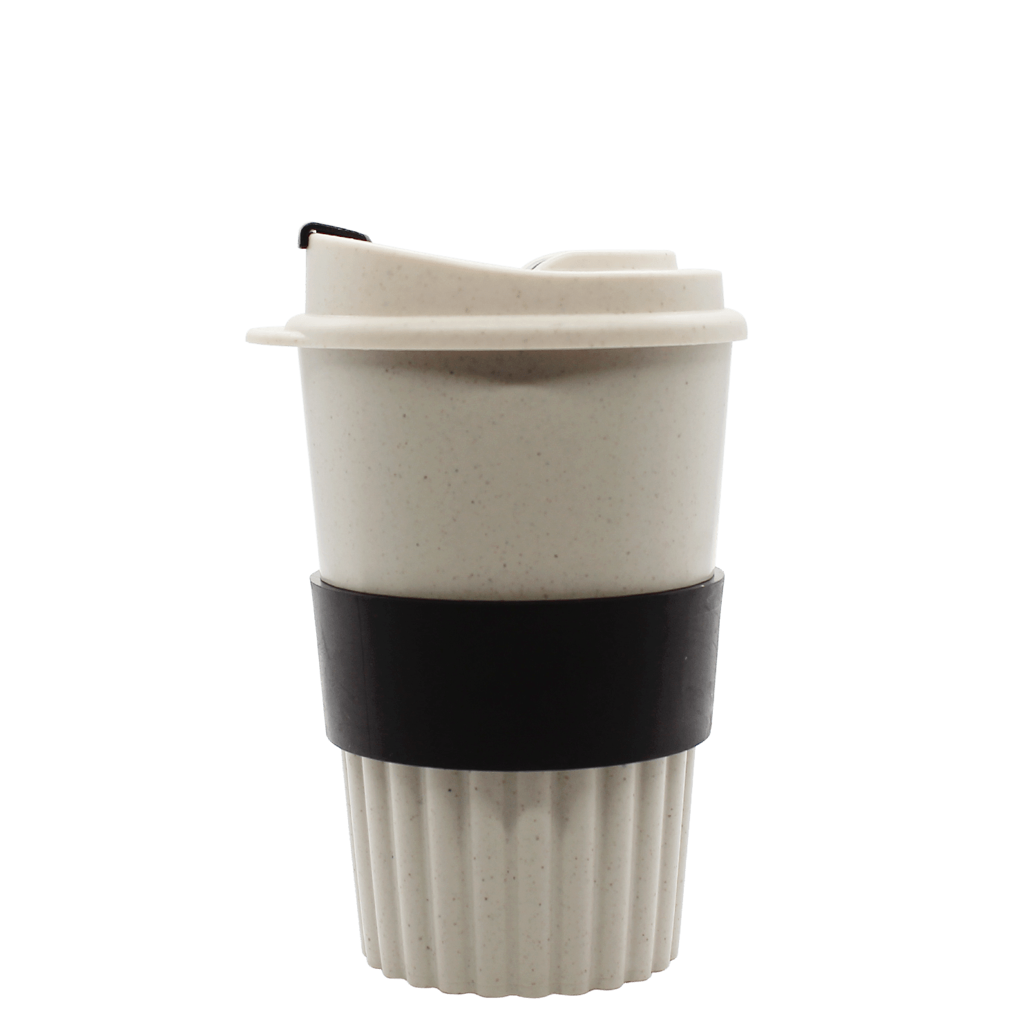 Стакан Classic Melange Green Line, 350 мл (черный)-1