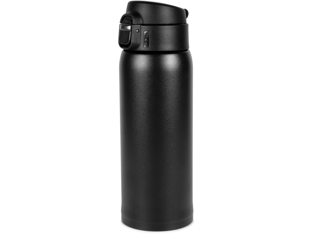 Термокружка Relaxika 701 (0,48 литра), черная (без лого)-1