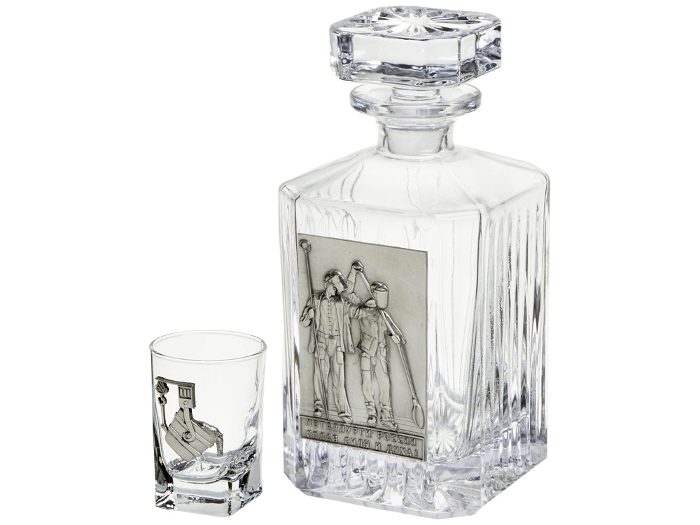 Набор со штофом МЕТАЛЛУРГИ-1