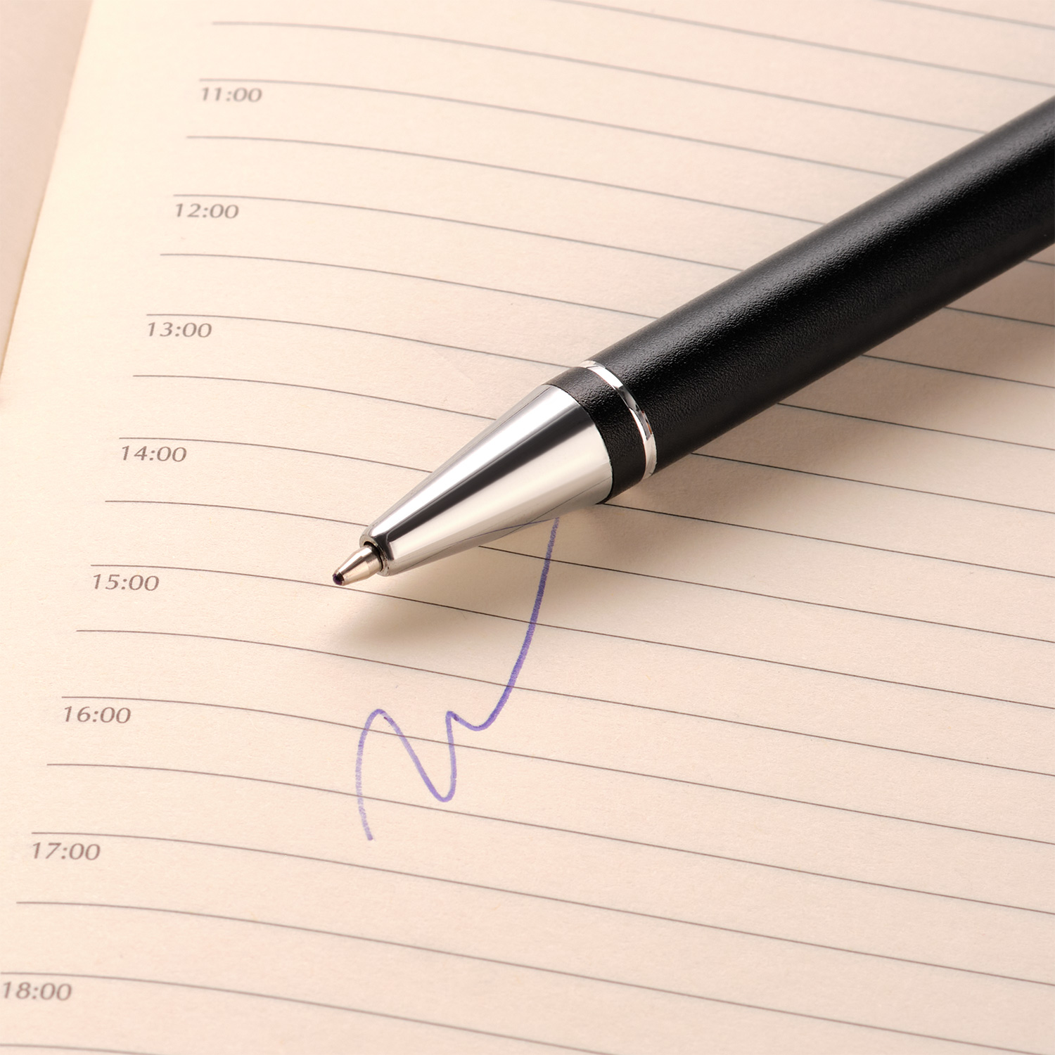 Шариковая ручка Регата (Regatta), черная-3