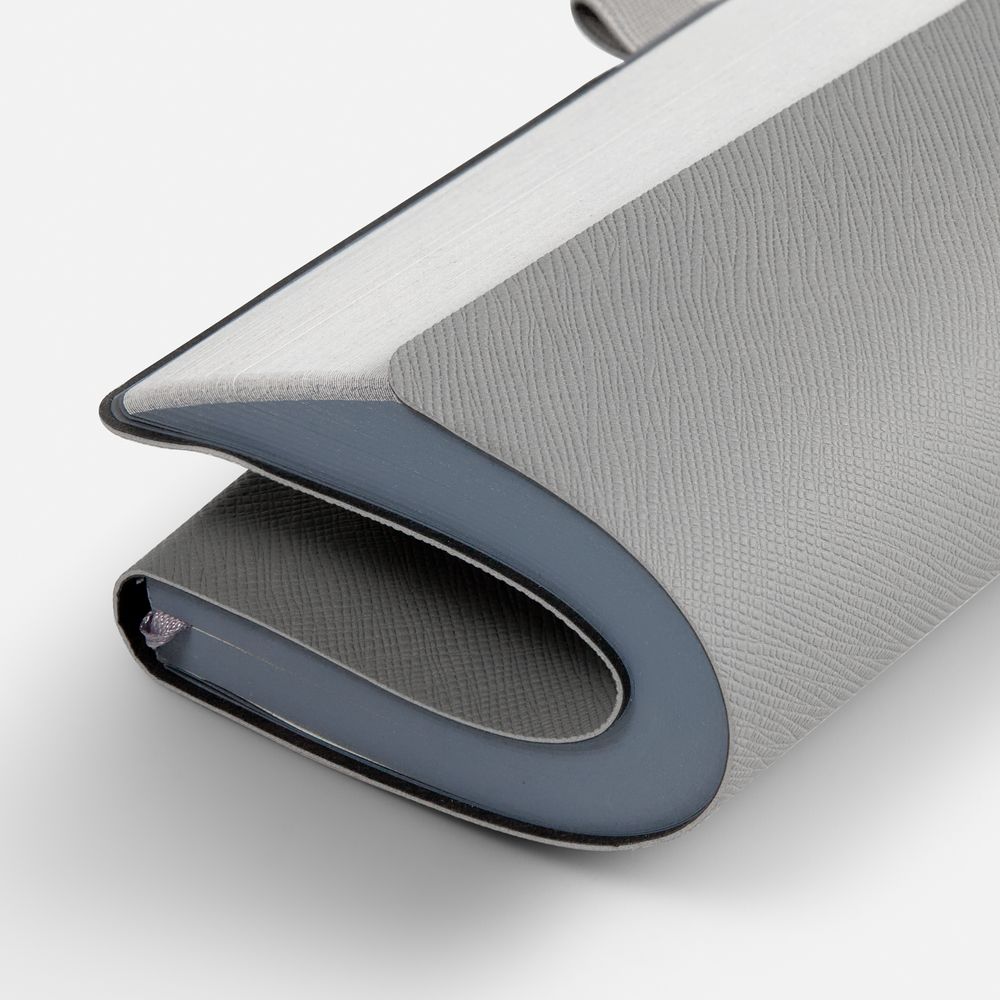 Ежедневник Peel Flex, недатированный, серый-3