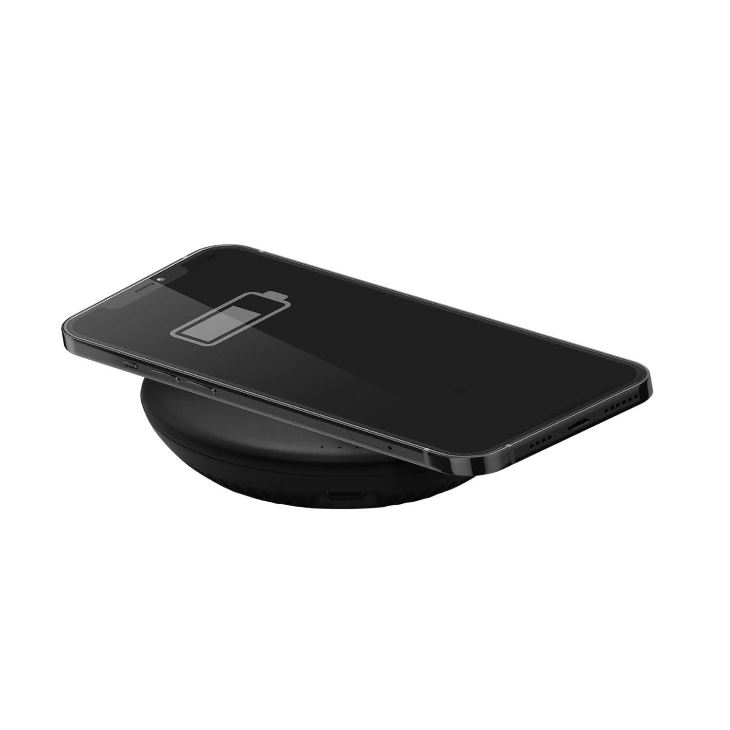 Внешний аккумулятор Tony с беспроводной зарядкой, 5000 мАч (черный)-4