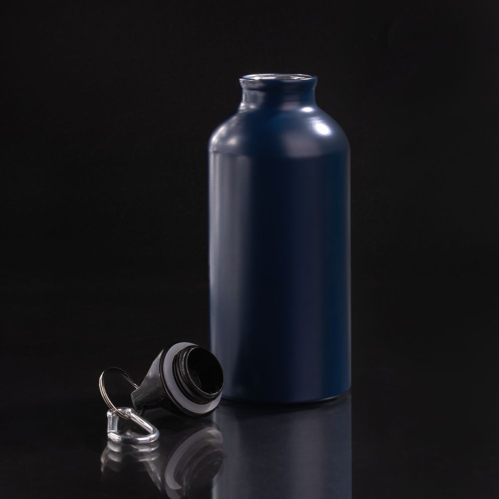 Бутылка для воды Funrun 400, темно-синяя-2