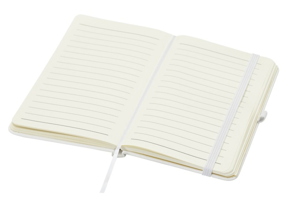 Блокнот Spectrum Plus формата A6 в твердой обложке - Белый-3