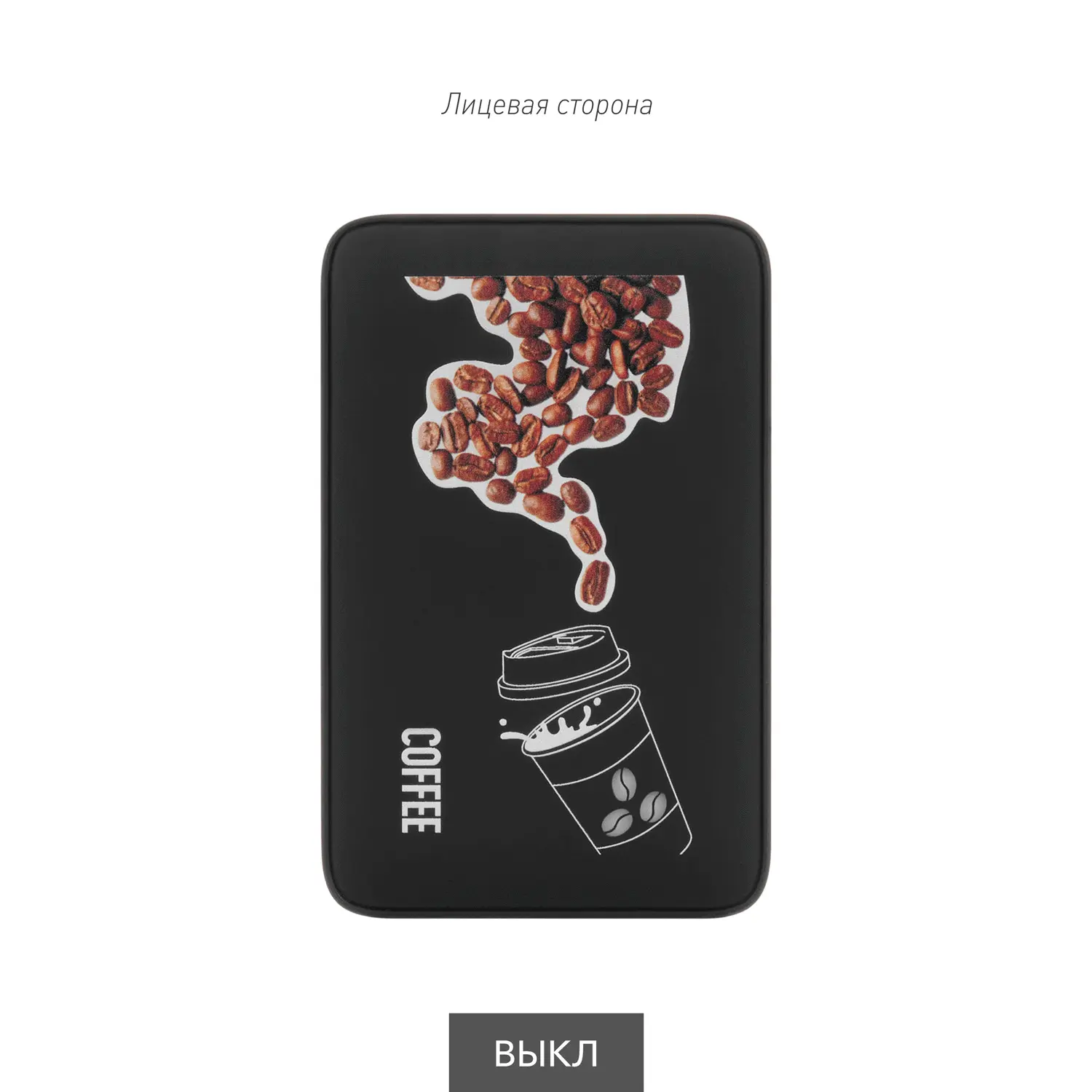 Внешний аккумулятор с подсветкой Ancor 5000 mAh, черный-10