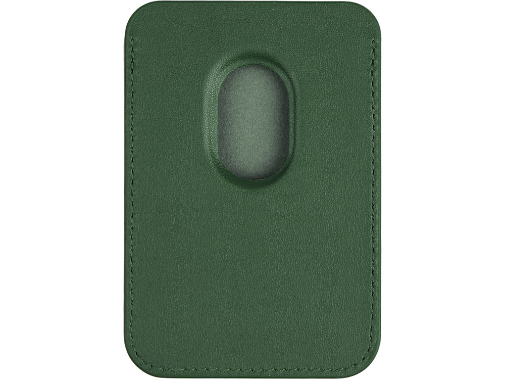 Магнитный картхолдер Cairo, темно-зеленый-4