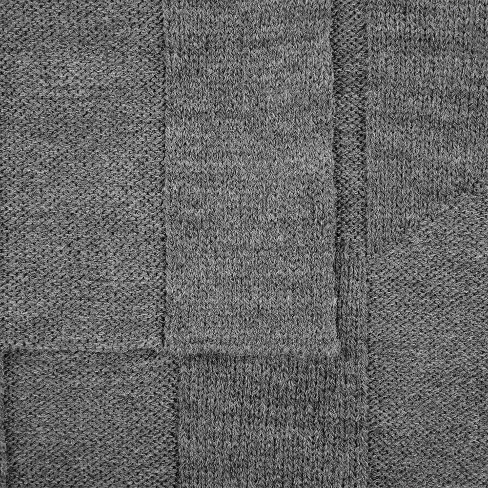 Плед Rombus, серый меланж-2