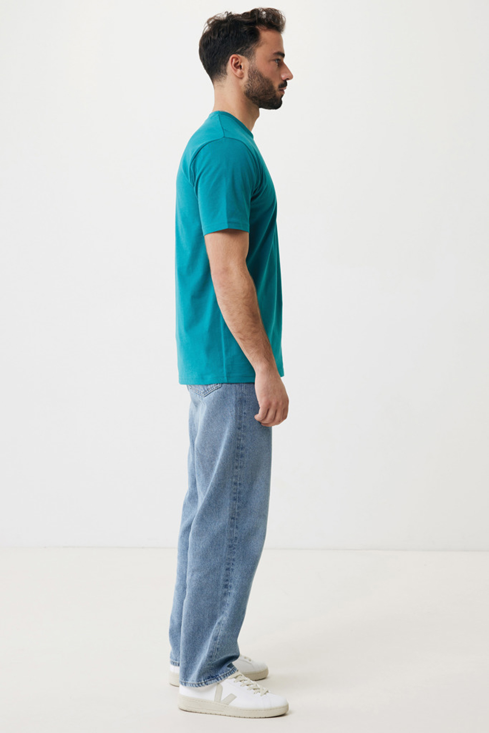 Футболка Iqoniq Sierra из переработанного хлопка, унисекс, 160 г/м²-12