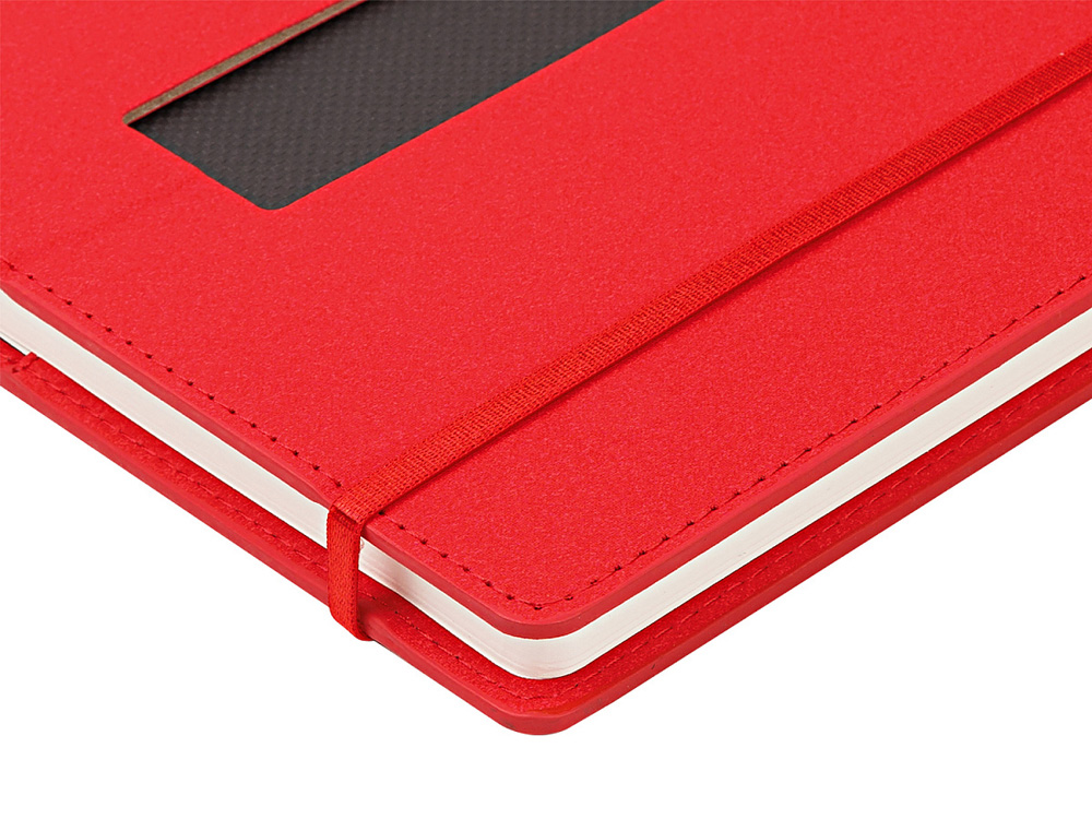 Ежедневник недатированный А5  La Manche, красный-3