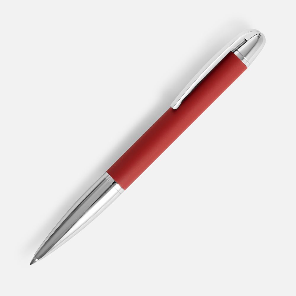 Ручка шариковая Arc Soft Touch, красная-0