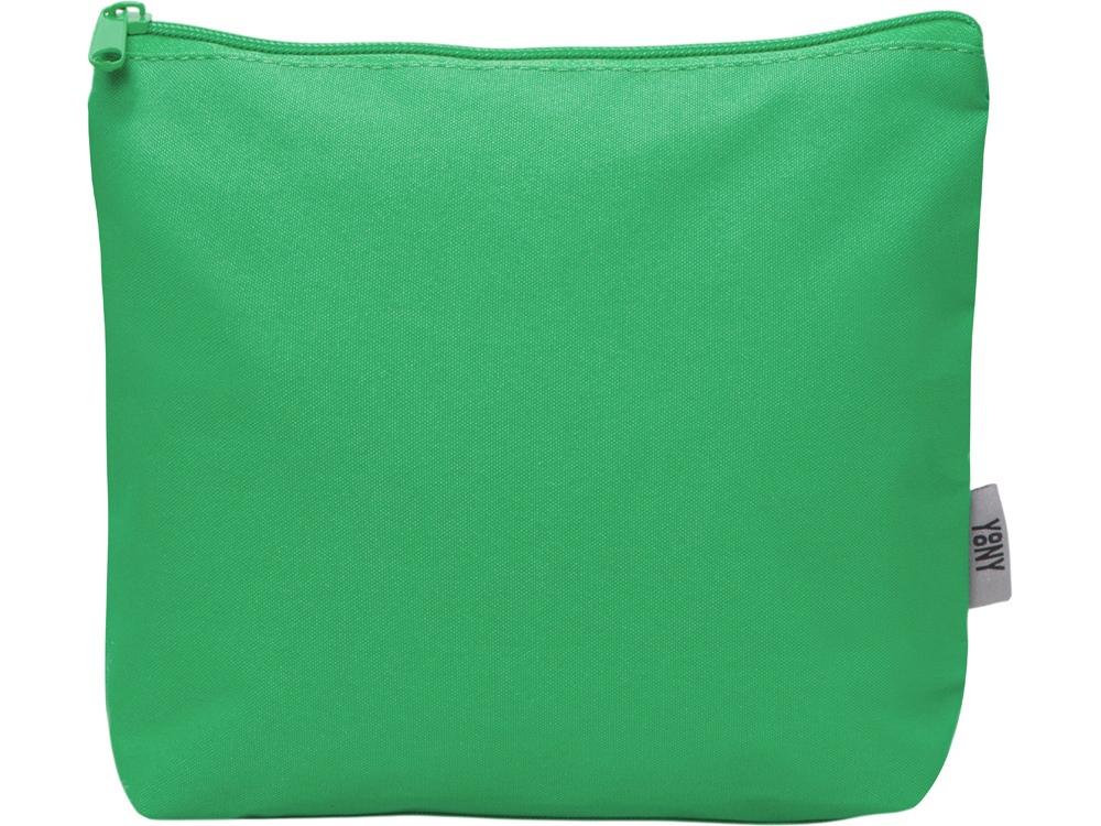 Органайзер для электроники и проводов Amalia из полиэстера 300D с подкладкой, зеленый-2