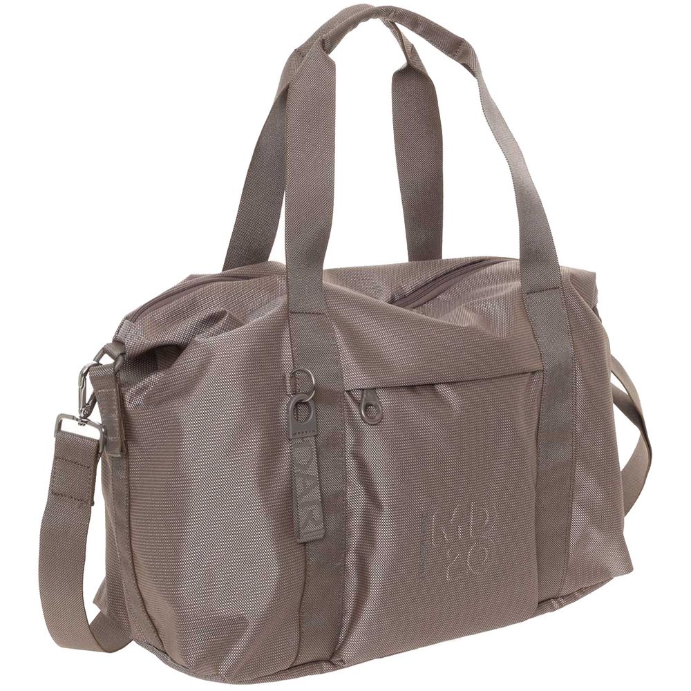 Сумка дорожная MD20 L, серо-коричневая-2