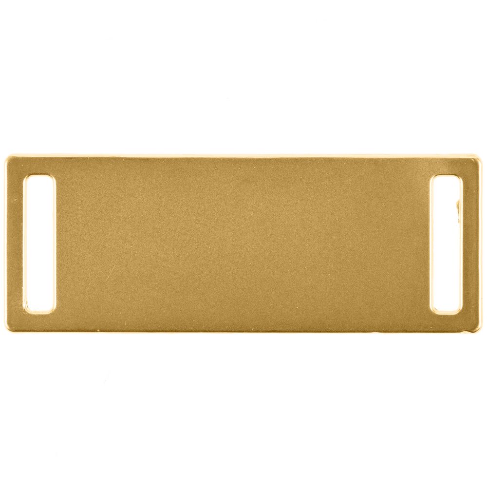 Шильдик металлический Kova, золотистый-0