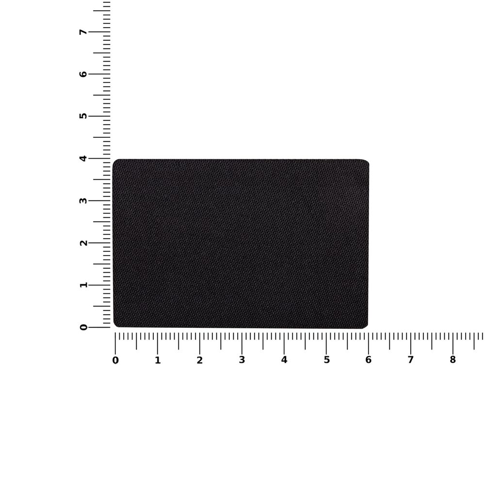 Наклейка тканевая Lunga, L, черная-2