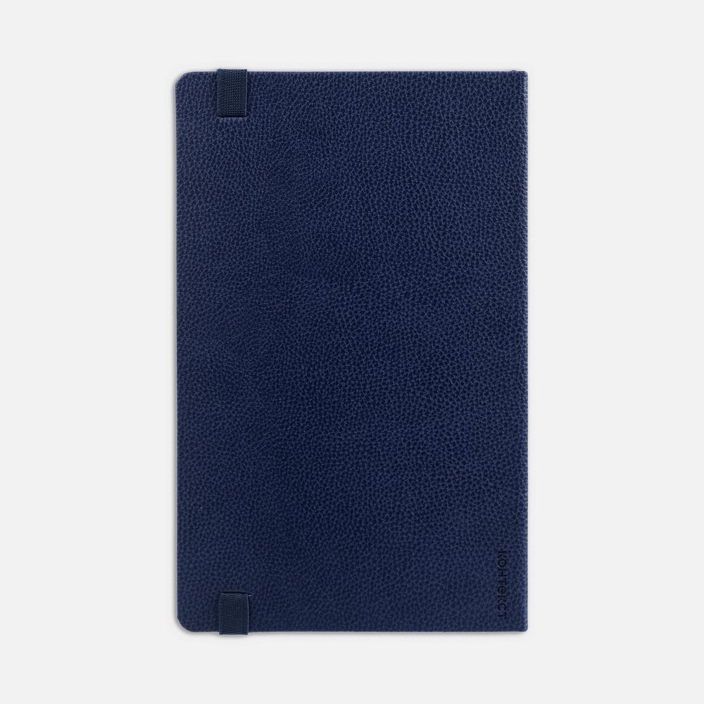 Ежедневник Nova Metal, недатированный, темно-синий-2