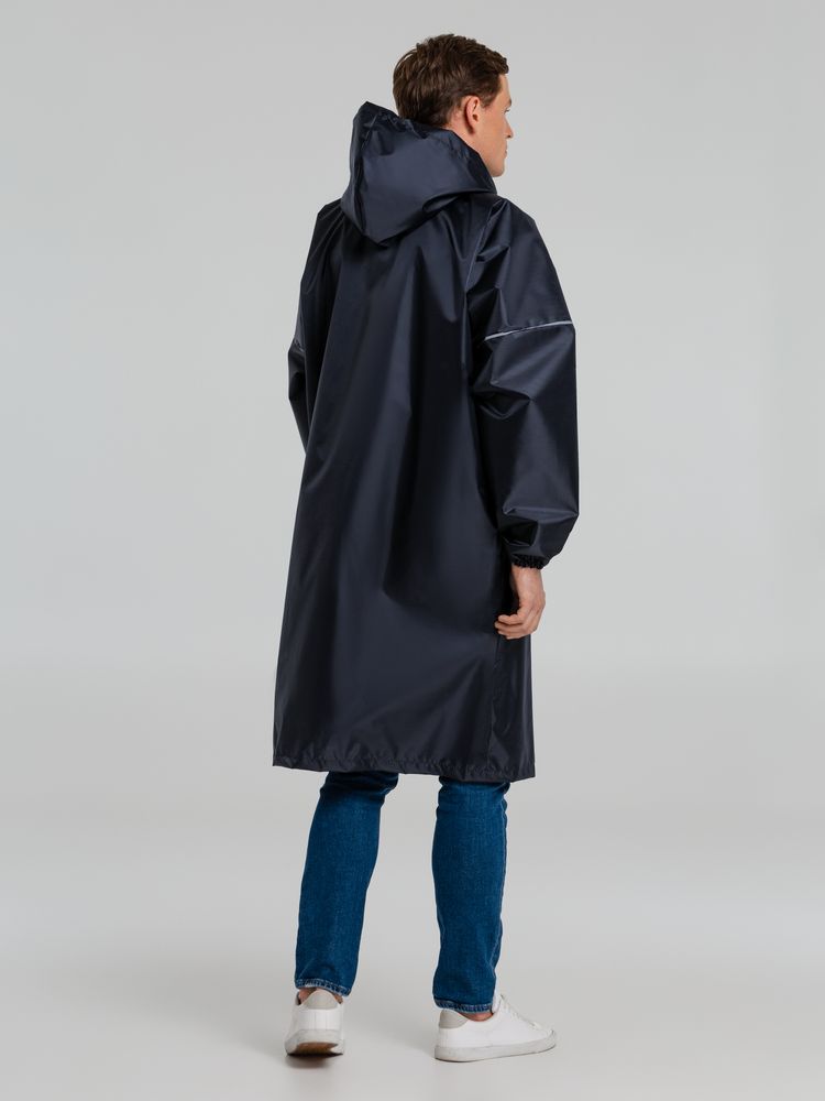 Дождевик со светоотражающими элементами Rainman Blink, темно-синий-4