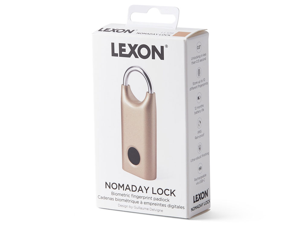 Замок с сенсором Noma Lock, темно-серый-7
