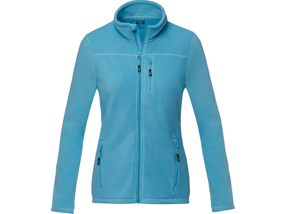 Женская флисовая куртка Amber на молнии из переработанных материалов по стандарту GRS, nxt blue-1