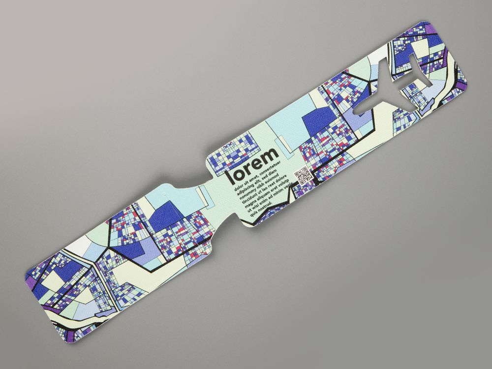 Багажная бирка Devon Print на заказ-2